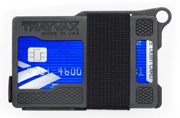 Trayvax Armored Summit Slim RFID Wallet Black