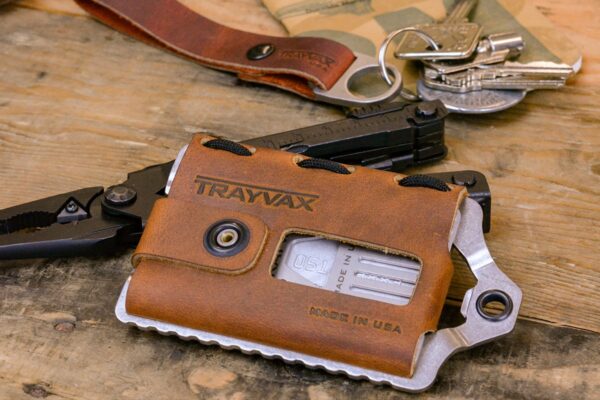 Men Leather Wallet Trayvax Element