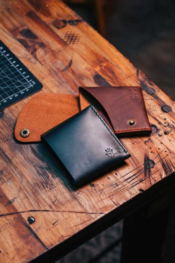 Atmos Fold Mens Leather Wallet