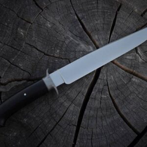Custom Bowie Knife by Ross Moffett