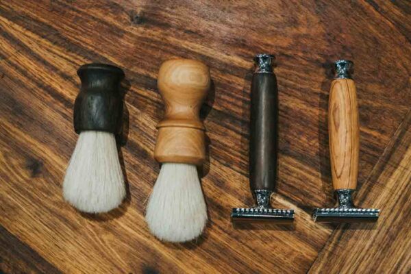 Classic Wooden Shaving Set